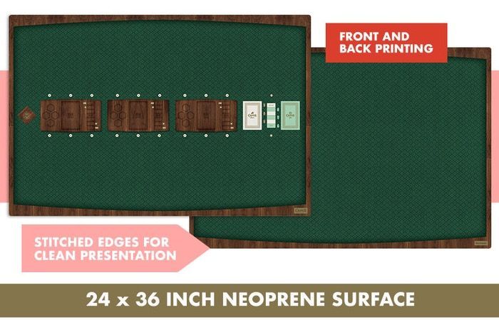 Caper Playmat Board Games Keymaster Games