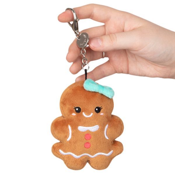 Micro Gingerbread Woman Squish Toys Squishable   