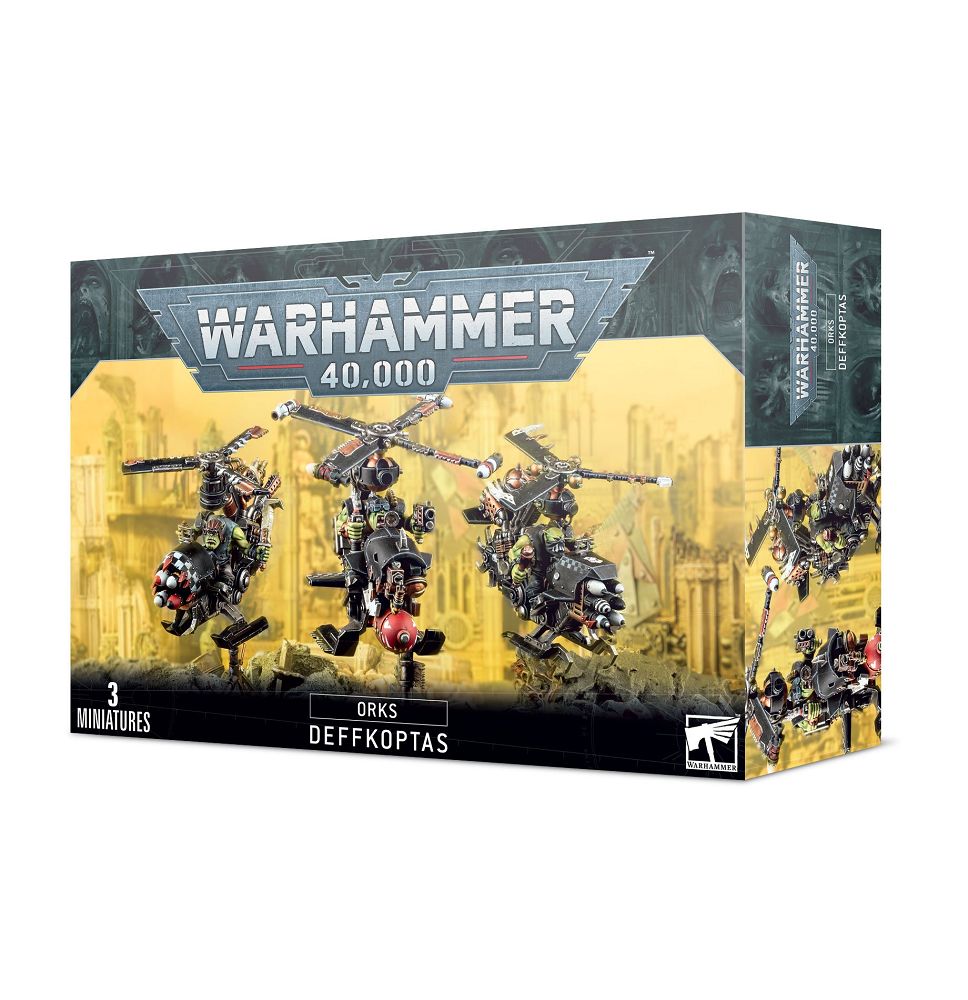 Warhammer 40K Orks: Deffkoptas Miniatures Games Workshop   