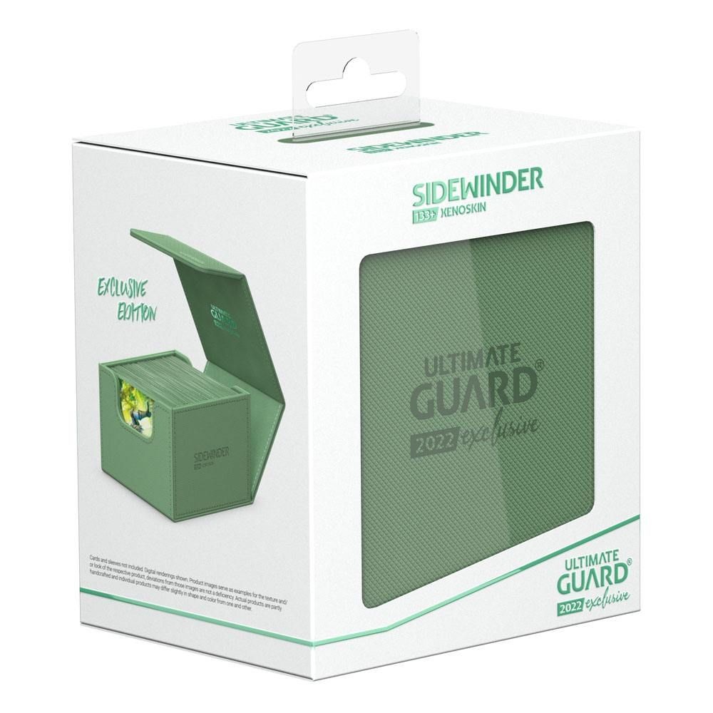 Ultimate Guard 2022 SideWinder 133+ Deck Box Green (11284) Supplies Ultimate Guard   