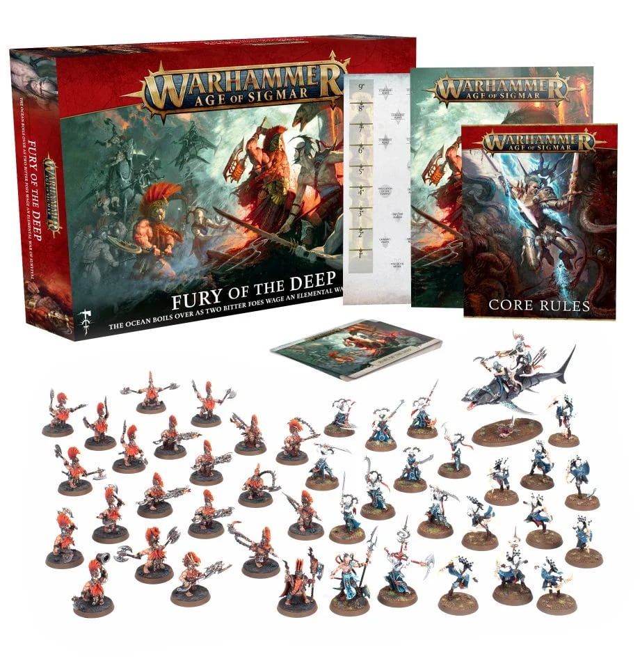 Age of Sigmar Fury of the Deep Box Set Miniatures Games Workshop   