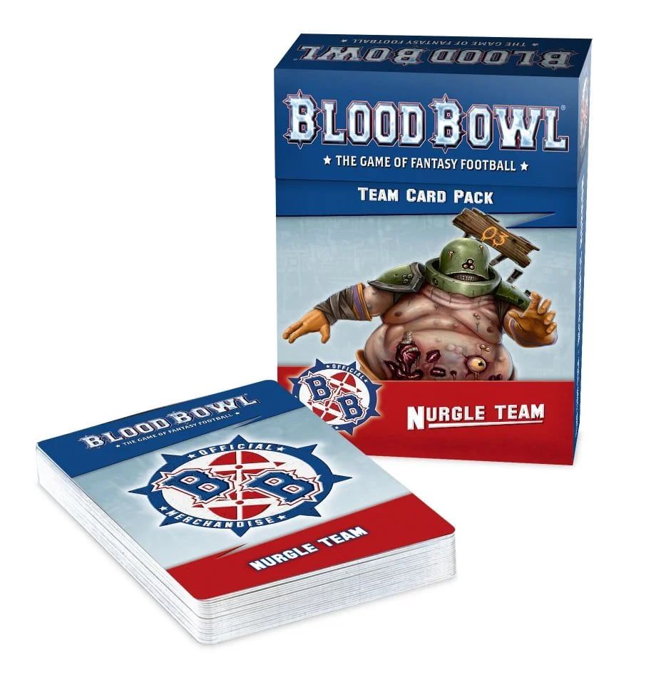 Blood Bowl Nurgle Team Card Pack Miniatures Games Workshop   