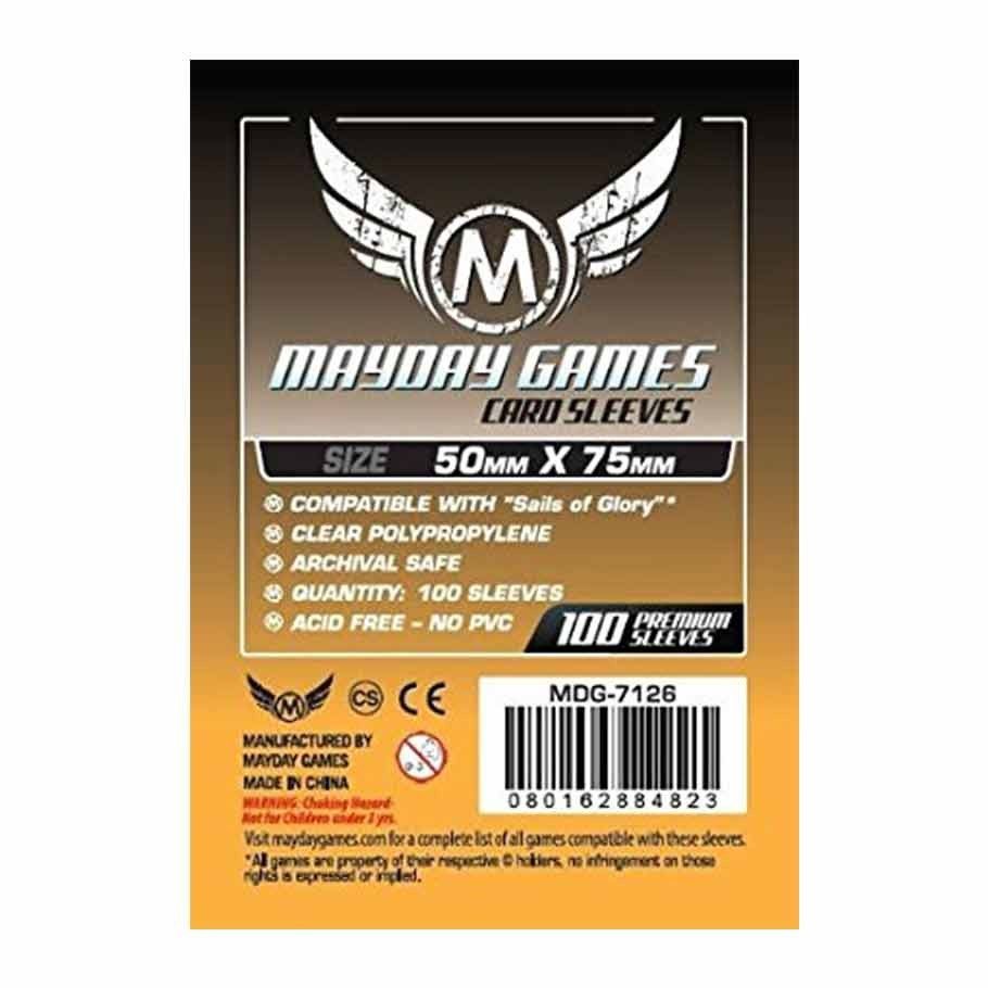 Mayday Games 100ct Card Sleeves 50x75mm Supplies Mayday Games
