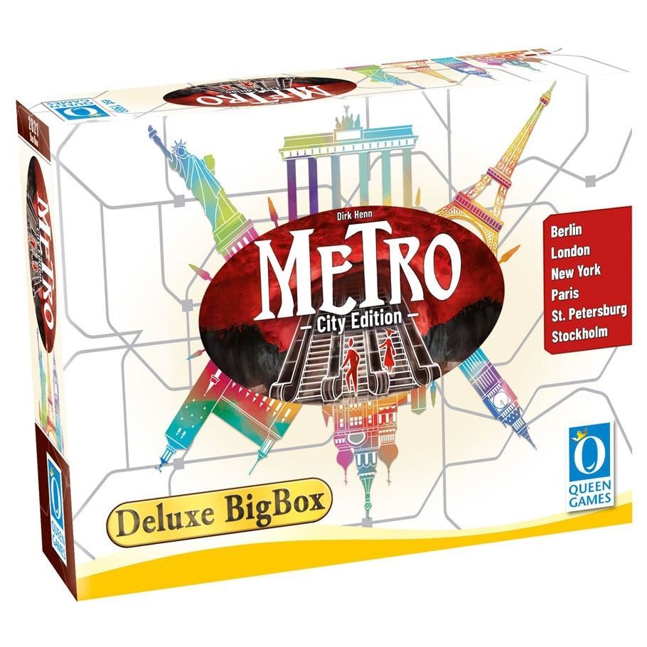 Metro: City Edition Deluxe Big Box Board Games Queen Games