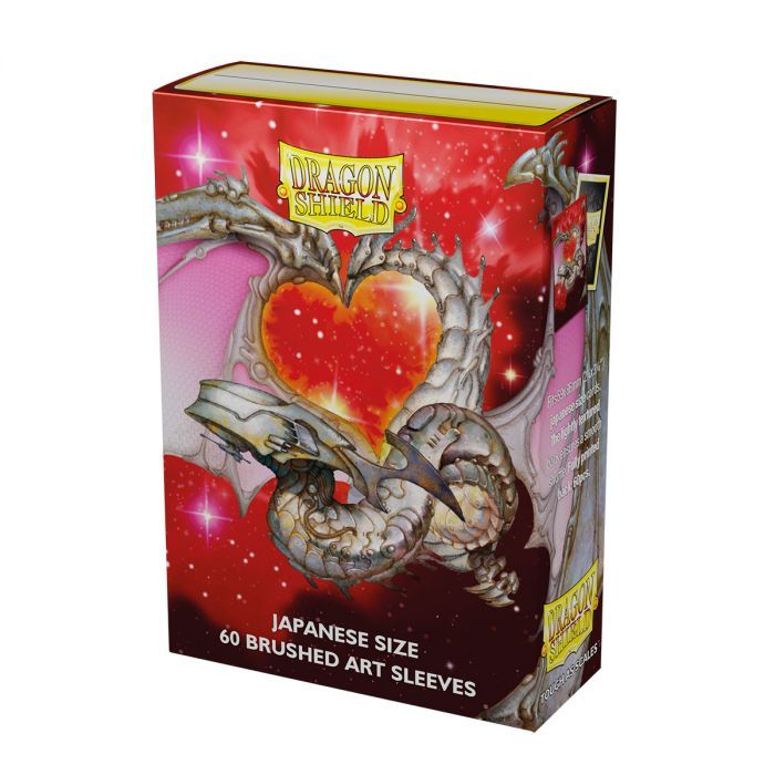 Dragon Shield 60ct Small Size Brushed Art Card Sleeves Valentine 2022 (12607) Supplies Arcane Tinmen   
