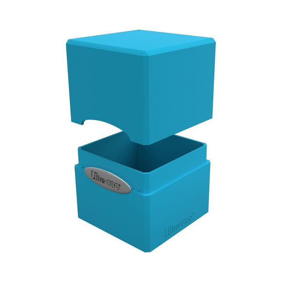 Ultra Pro Satin Cube Deck Box Sky Blue (15589) Supplies Ultra Pro   