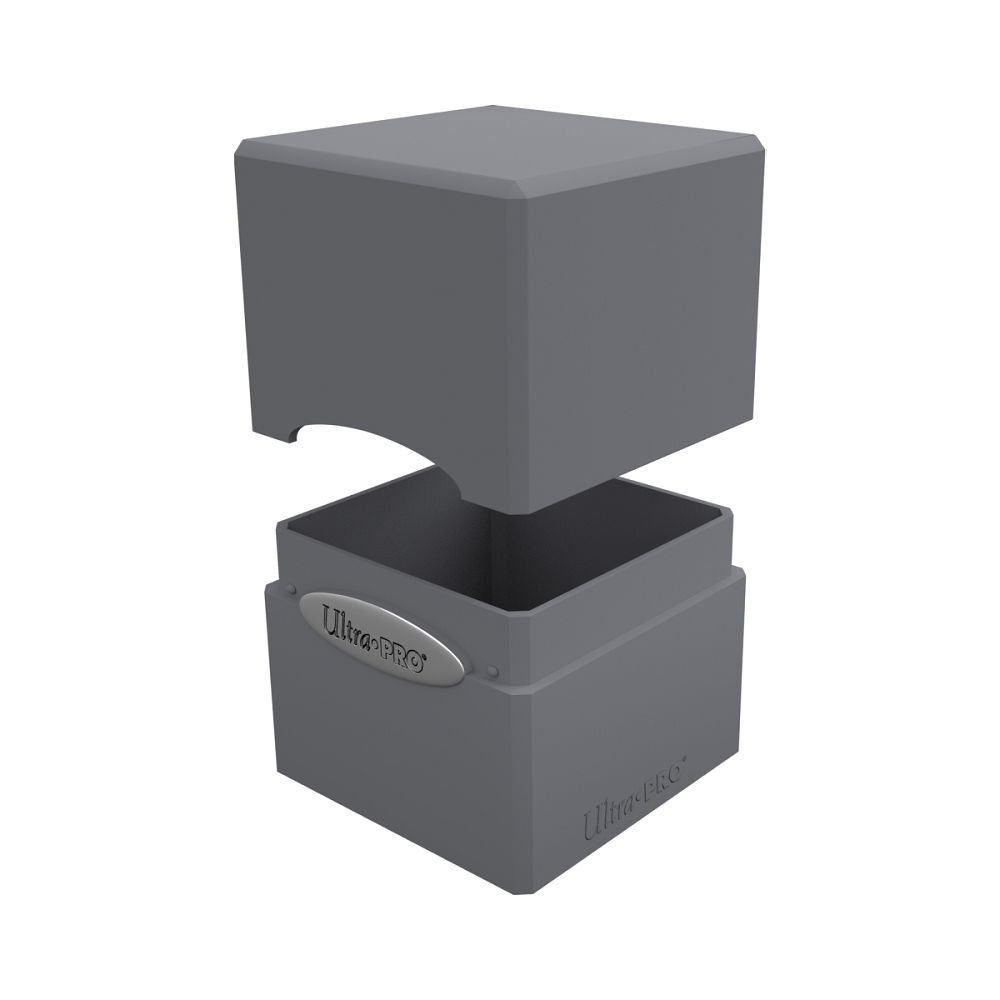 Ultra Pro Satin Cube Deck Box Smoke Grey (15595) Supplies Ultra Pro   