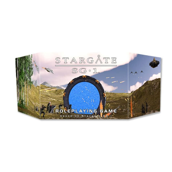 Stargate SG-1 RPG GM Screen Role Playing Games Common Ground Games   