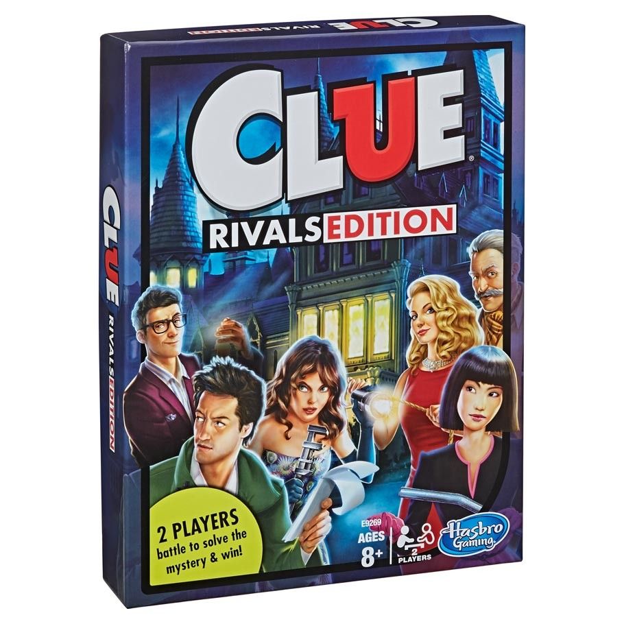 Clue Rivals Edition Board Games Hasbro