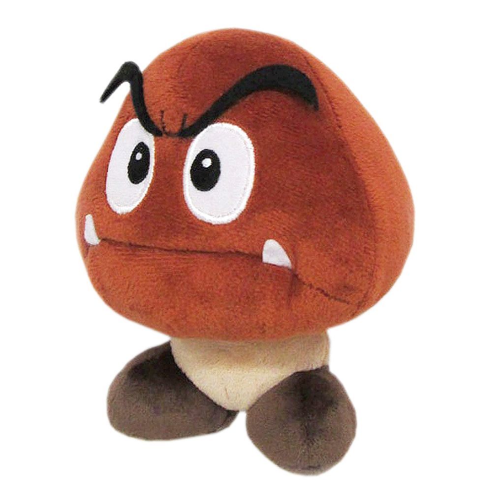 Little Buddy Super Mario All Stars 6" Goomba Plush Plushes JBK International   