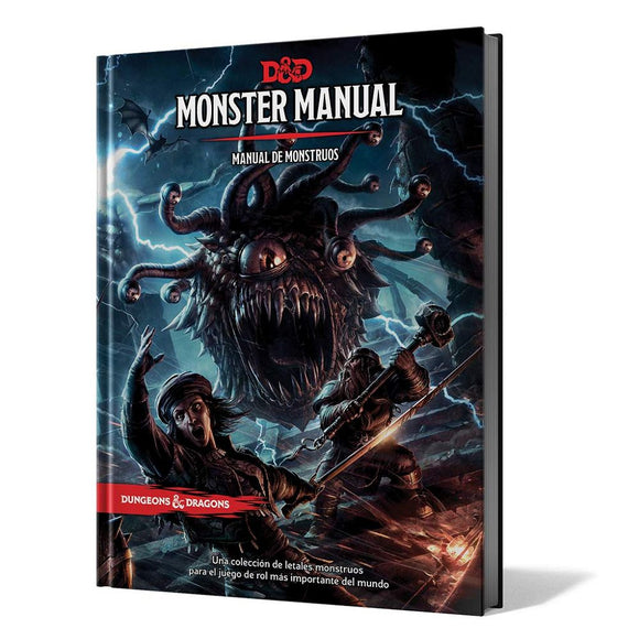 D&D 5e Manual de Monstruos (Monster Manual Spanish Version) Role Playing Games Wizards of the Coast   