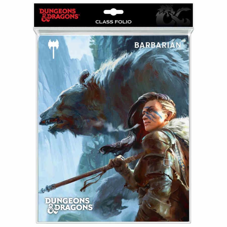 Ultra Pro D&D Barbarian Class Folio (18592) Supplies Ultra Pro   