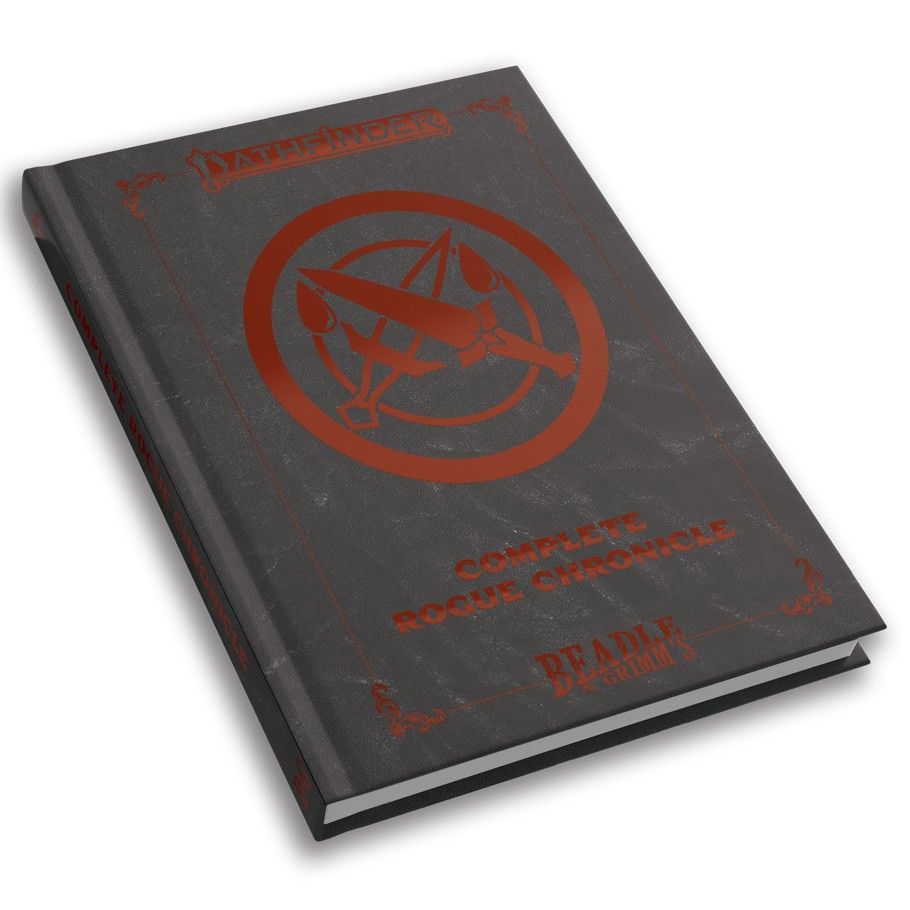 Beadle & Grimm's Pathfinder 2e RPG Compete Rogue Character Chronicle Supplies Beadle & Grimm's
