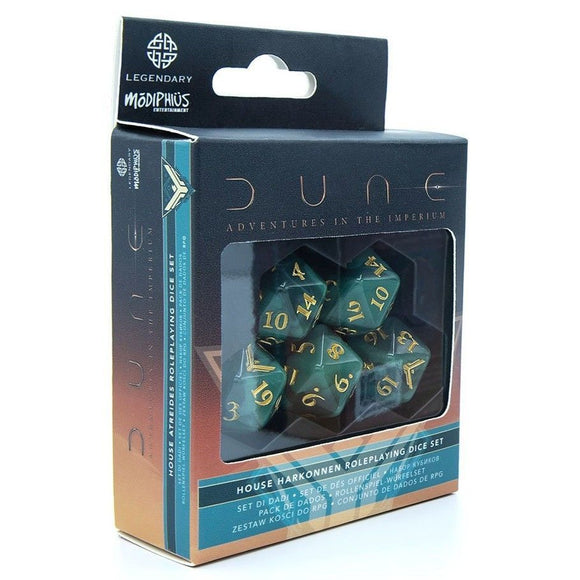 Dune RPG Atreides Dice Dice Modiphius Entertainment