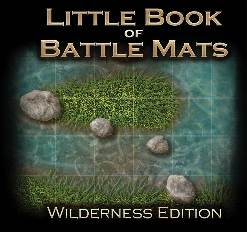 Little Book of Battle Mats Wilderness Edition RPG Maps Loke Battle Mats   
