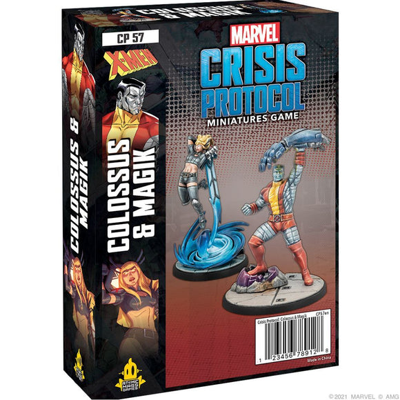Marvel Crisis Protocol Colossus & Magik Miniatures Asmodee   