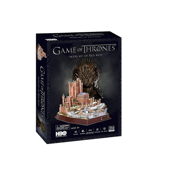 4D Game of Thrones Paper Red Keep Puzzle  Asmodee   