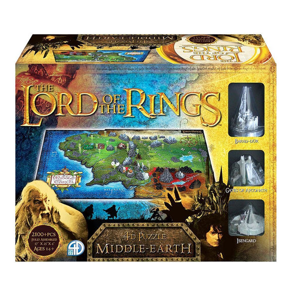 4D Puzzle Lord of the Rings  Asmodee   