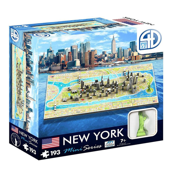 4D Puzzle Mini New York  Asmodee   