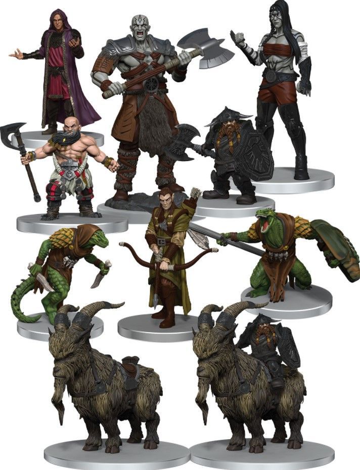 WizKids Critical Role Characters of Tal'Dorei 1 (74261) Miniatures WizKids