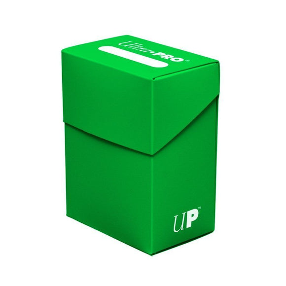 Ultra Pro 80+ Deck Box Lime Green (85296) Supplies Ultra Pro   