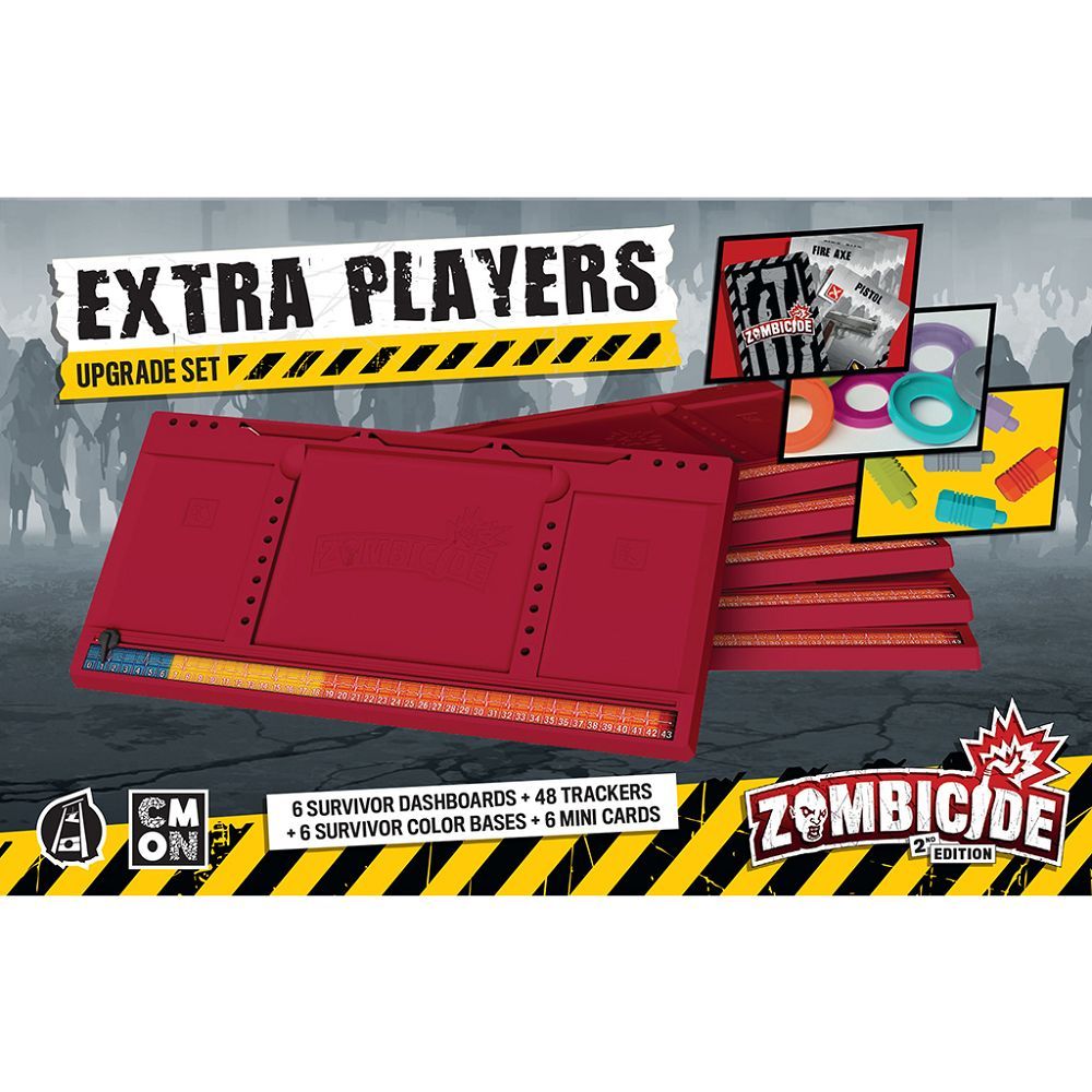 Zombicide Extra Players Upgrade Board Games Asmodee
