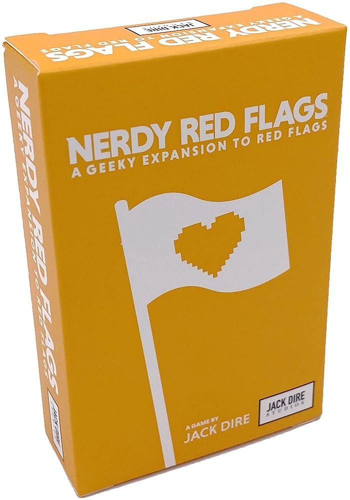 Nerdy Red Flags Expansion Card Games Skybound   