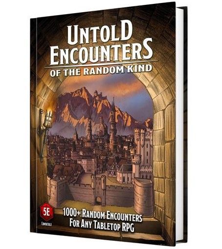 Untold Encounters of the Random Kind (5e Compatible) Role Playing Games Loke Battle Mats   