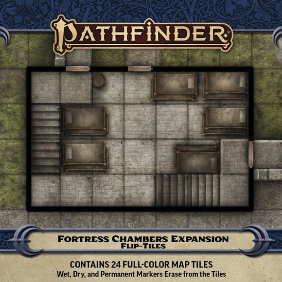 Pathfinder Flip Tiles Fortress Chambers Expansion  Paizo   