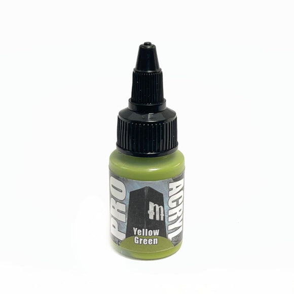 Pro Acryl Yellow Green Paints Monument Hobbies   