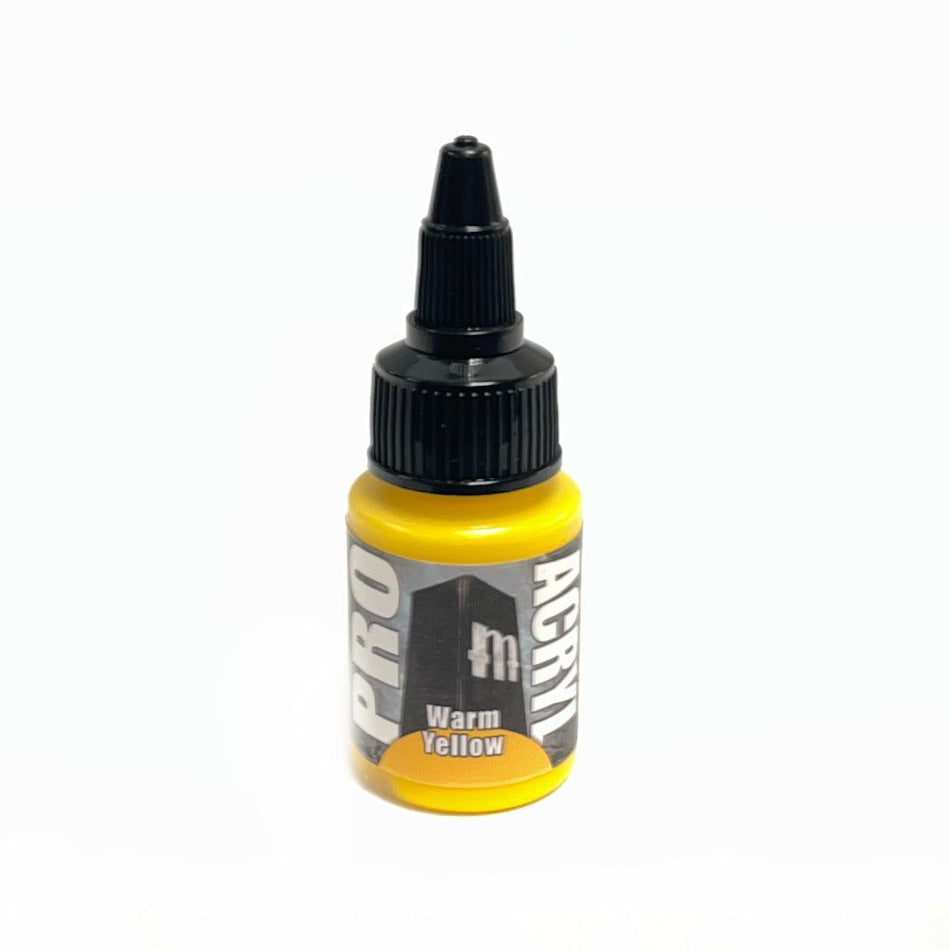 Pro Acryl Warm Yellow Paints Monument Hobbies   