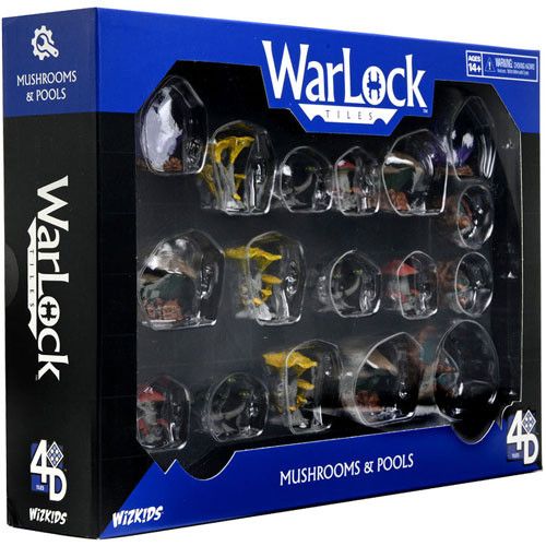 WizKids Warlock Tiles Mushrooms & Pools (16535) RPG Maps WizKids   