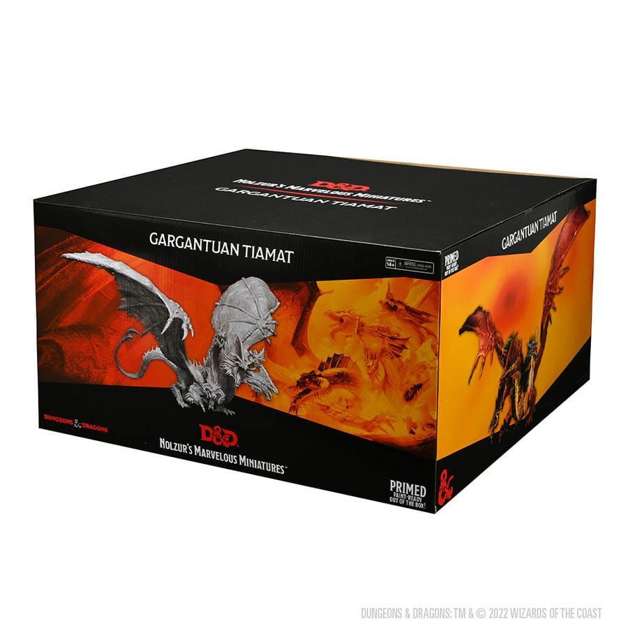 WizKids D&D Nolzur's Marvelous Miniatures Gargantuan Tiamat (90394) Miniatures WizKids