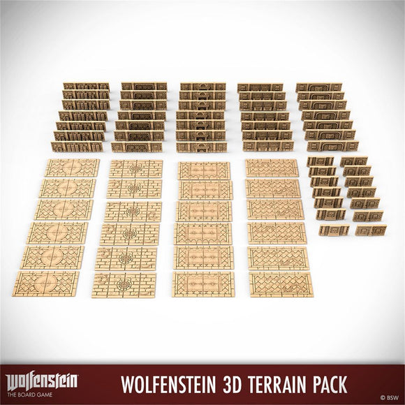 Wolfenstein The Board Game 3D Terrain Expansion  Common Ground Games   