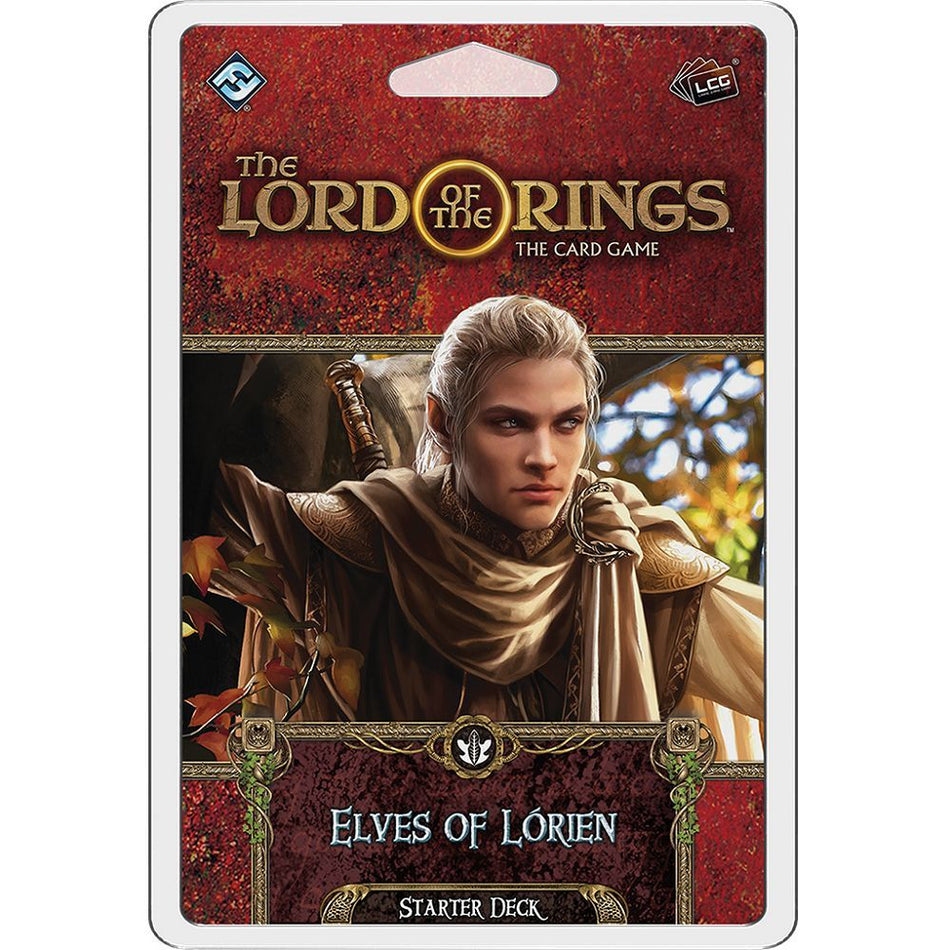 The Lord of the Rings LCG Starter Deck Elves of Lorien Card Games Asmodee   