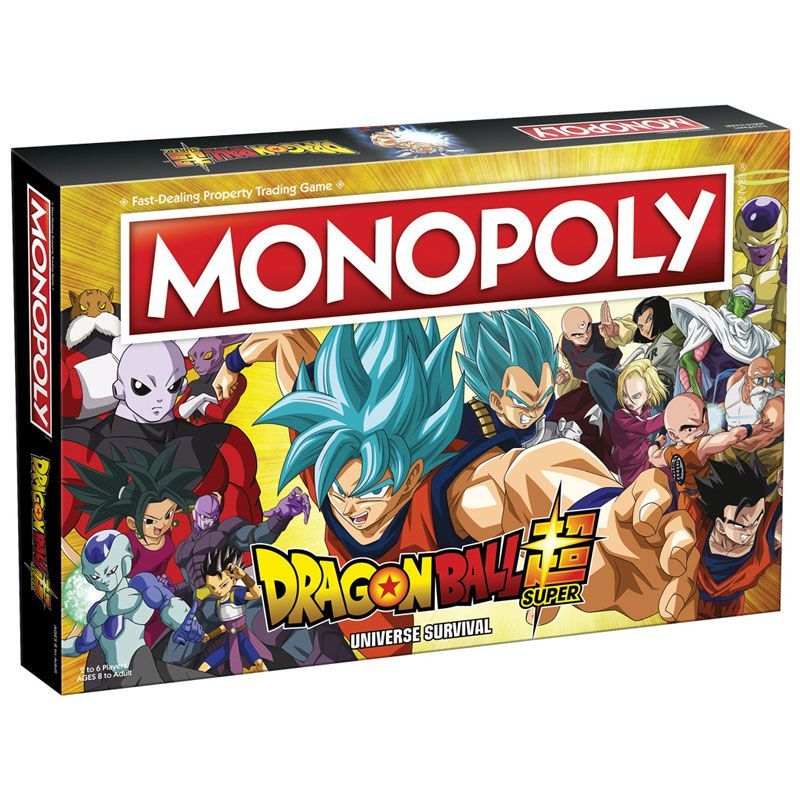 Monopoly Dragon Ball Super Board Games USAopoly