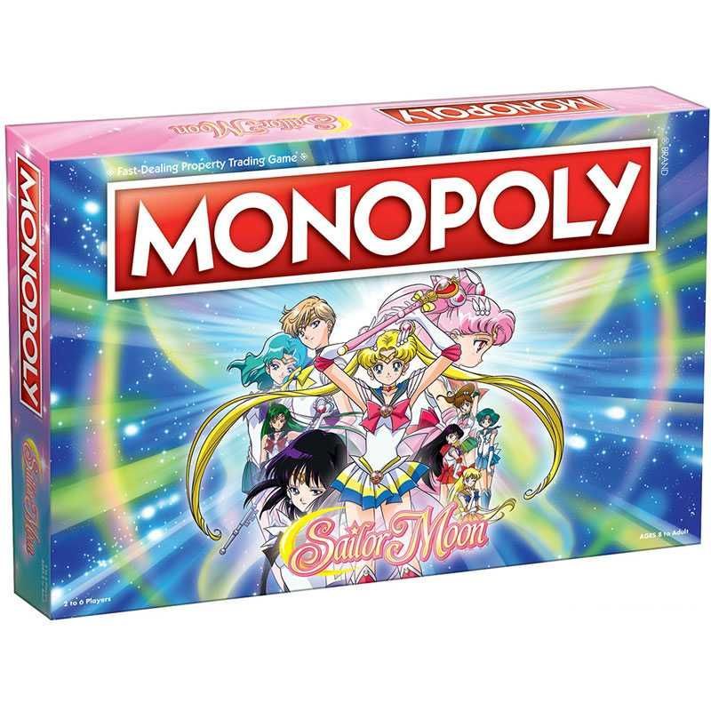 Monopoly Sailor Moon Board Games USAopoly