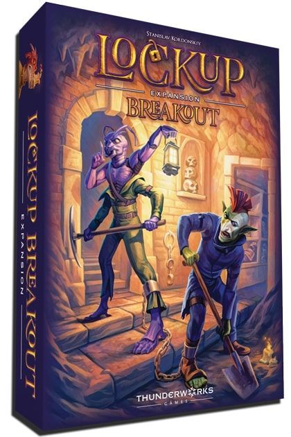 Lockup Breakout Expansion Board Games Thunderworks Games