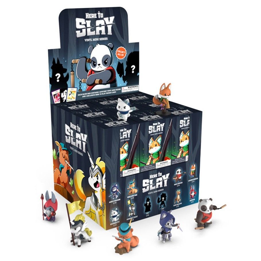 Here To Slay Vinyl Mini Blind Box Toys TeeTurtle   