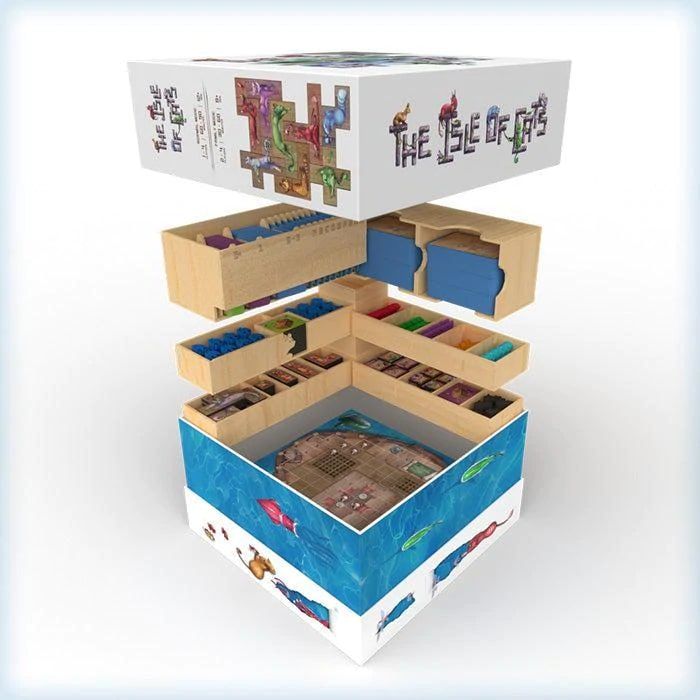 Isle of Cats Kittens Big Box Board Game Organization City of Games   