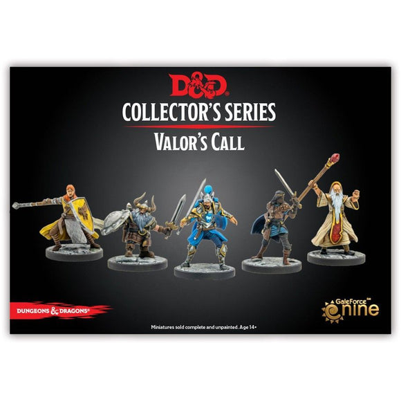 D&D Collector's Series Wild Beyond the Witchlight Valor's Call Unpainted Miniatures Set Miniatures Gale Force Nine