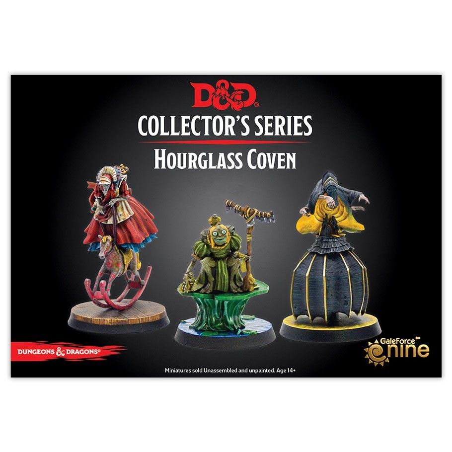 D&D Collector's Series Wild Beyond the Witchlight Hourglass Coven Miniatures Gale Force Nine
