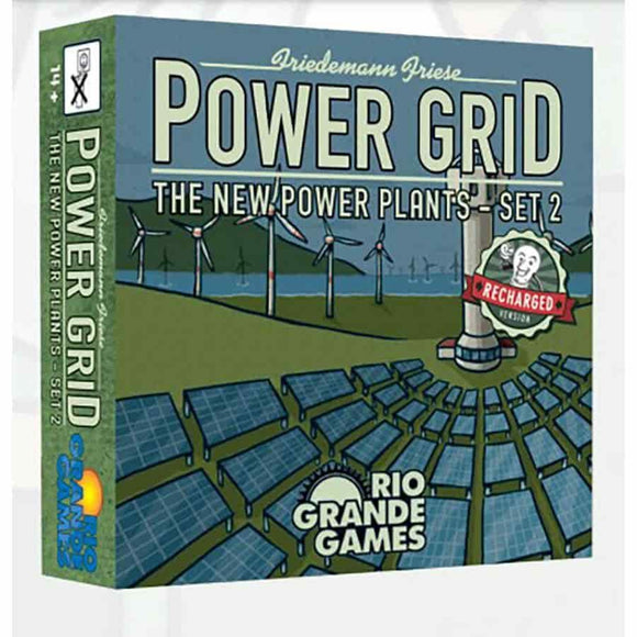 Power Grid New Power Plants Set 2  Rio Grande Games   