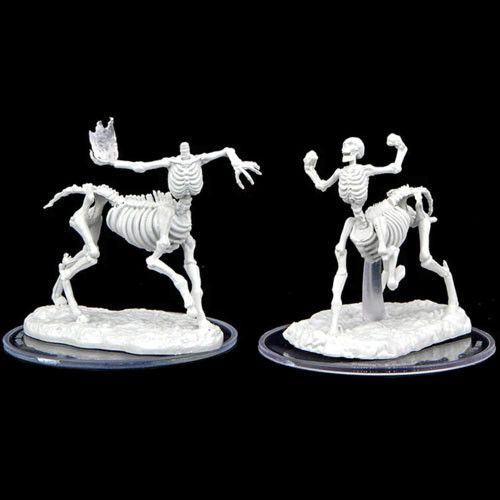 Critical Role Unpainted Miniatures Skeletal Centaurs (90472)  WizKids   