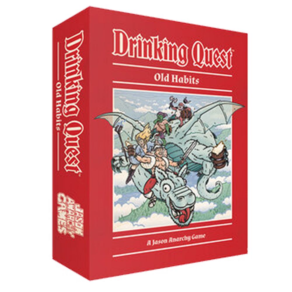 Drinking Quest: Old Habits Board Games Asmodee