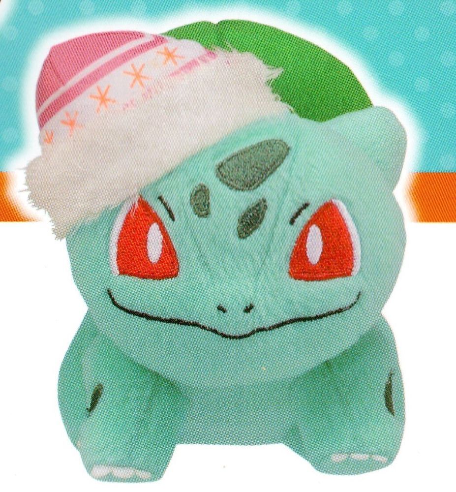 Pokemon Winter Plush Bulbasaur Plushes JBK International   