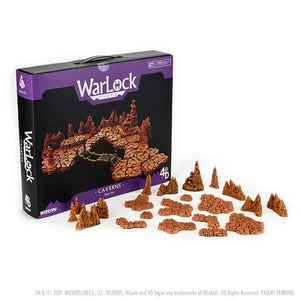 WarLock Tiles Caverns Base Set  WizKids   