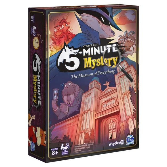 5 Minute Mystery Board Games Outset Games and Cobble Hill Puzzles   