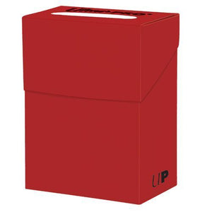 Ultra Pro 80+ Deck Box with 50ct Standard Size Sleeves Red (83724R)  Ultra Pro   