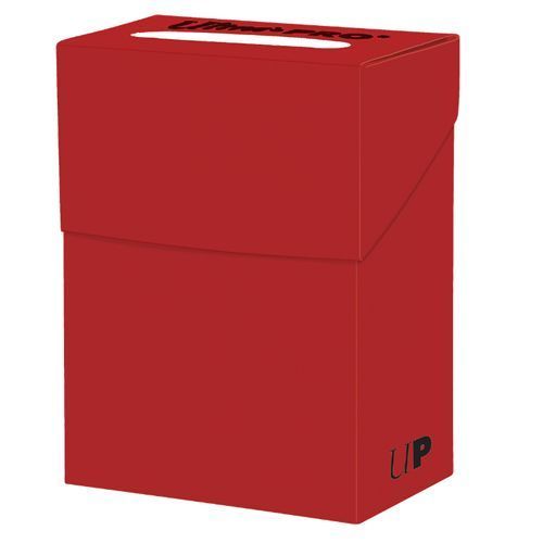 Ultra Pro 80+ Deck Box with 50ct Standard Size Sleeves Red (83724R)  Ultra Pro   